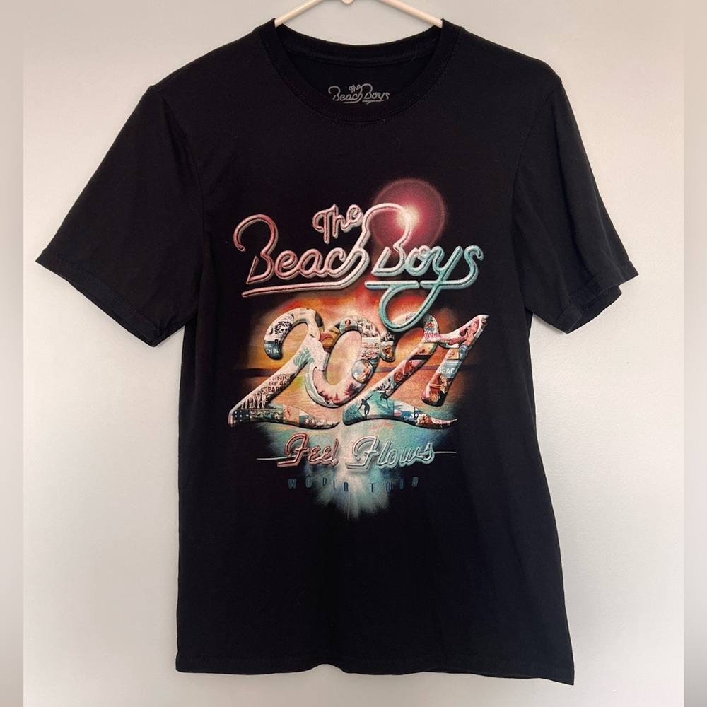 The Beach Boys Feel Flows 2021 tour t-shirt